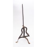 An early 19th Century iron bar-grate lark spit:,