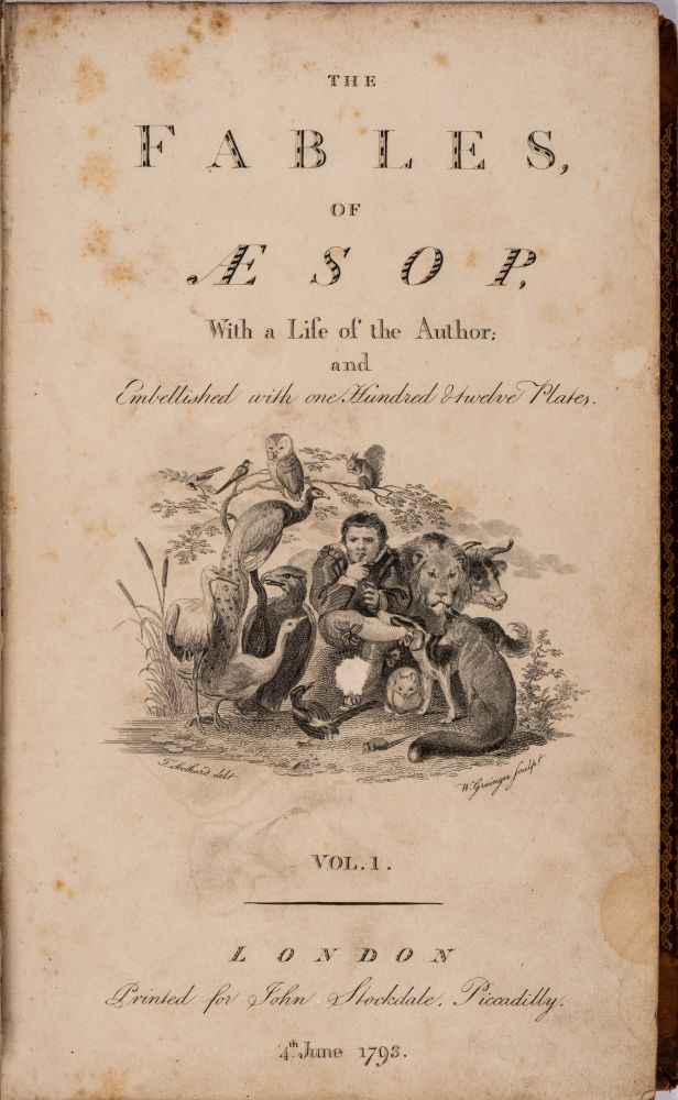 AESOP : The Fables, of Aesop, - Image 2 of 4