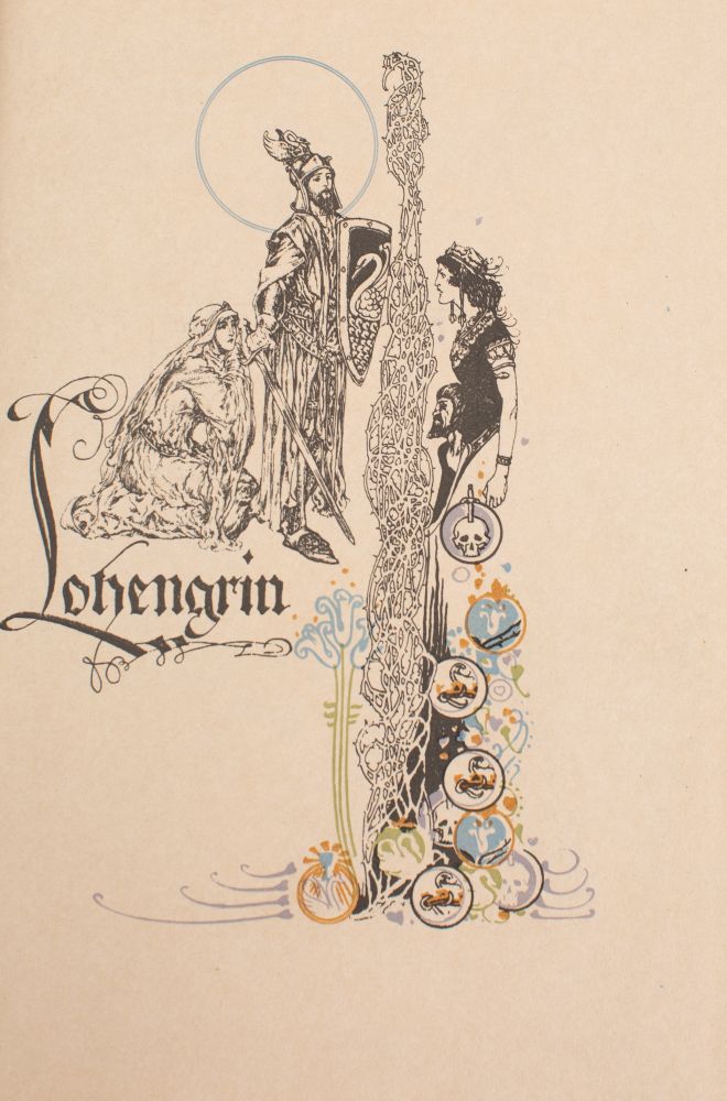 POGANY, Willy : (Illustrator).... The Tale of Lohengrin : By Rolleston, T.W. - Image 2 of 7