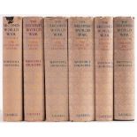 CHURCHILL, Winston S - The Second World War : 6 vol. set, org.