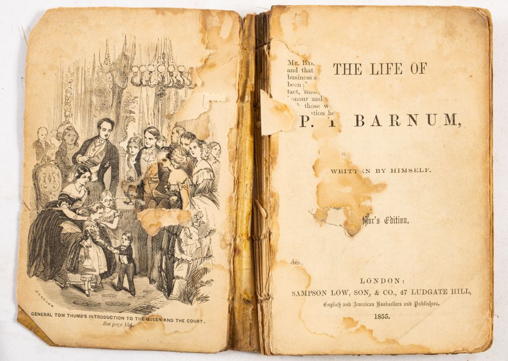 CIRCUS : Struggles and Triumphs; or, the Recollections of P. T. Barnum. Written by Himself. - Image 5 of 5