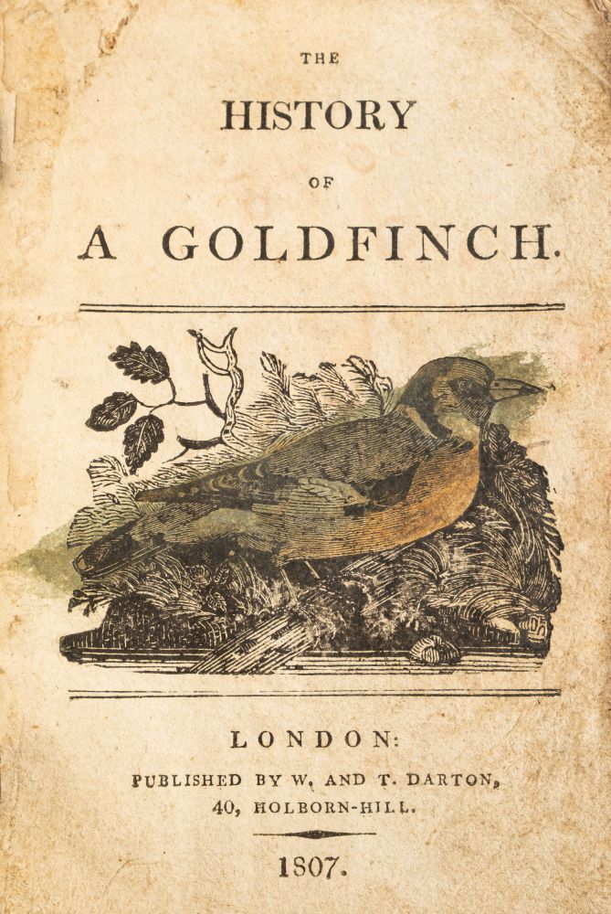 (ELLIOT, Mary) : The History of a Goldfinch - org. worn, rubbed and soiled wrappers.