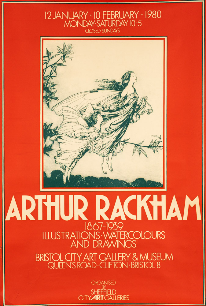 RACKHAM, Arthur : Three exhibition posters :- Dulwich Picture Gallery, 700 x 500 mm, 2002. - Image 2 of 3