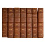 BRONTE, Charlotte - The Life and Works : Haworth Edition. 7 volume set. Half calf some signs of use.