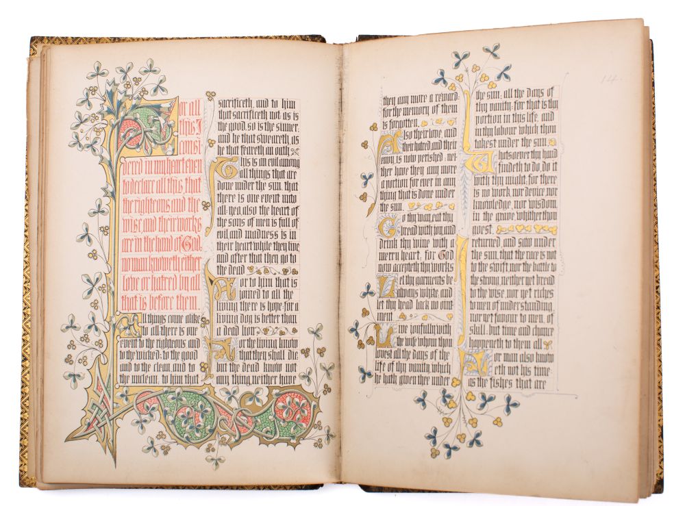 JONES, Owen - The Preacher : 34 colour printed illuminated pages, - Image 4 of 4