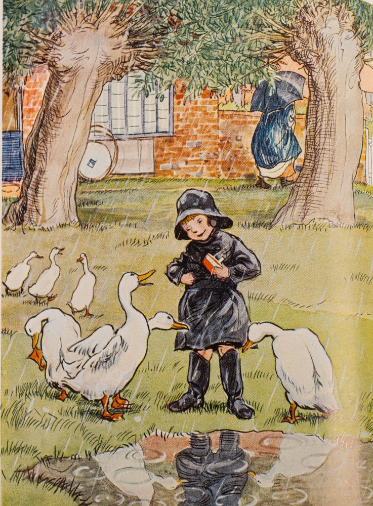 MILNE, A. A - The Christopher Robin Verses : 12 colour plates by Ernest H. Shepard. Org. - Image 3 of 4