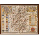 SPEED, John - Wilshire : [ Wiltshire], hand coloured map, size : 500 x 380 mm, English text,
