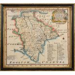 MORDEN Robert - Gloucester Shire : uncoloured map. 410 x 340 mm, f & g, c1695.