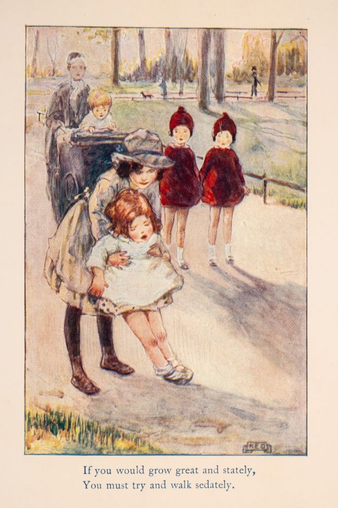 OLVER, Kate Elizabeth ... (Illustrator) : A Child's Garden of Verses by Robert Louis Stevenson. - Image 5 of 7