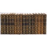 BINDINGS : The Poetical Works of John Milton, 3 vol, straight grained gilt morocco, 8vo, 1866.