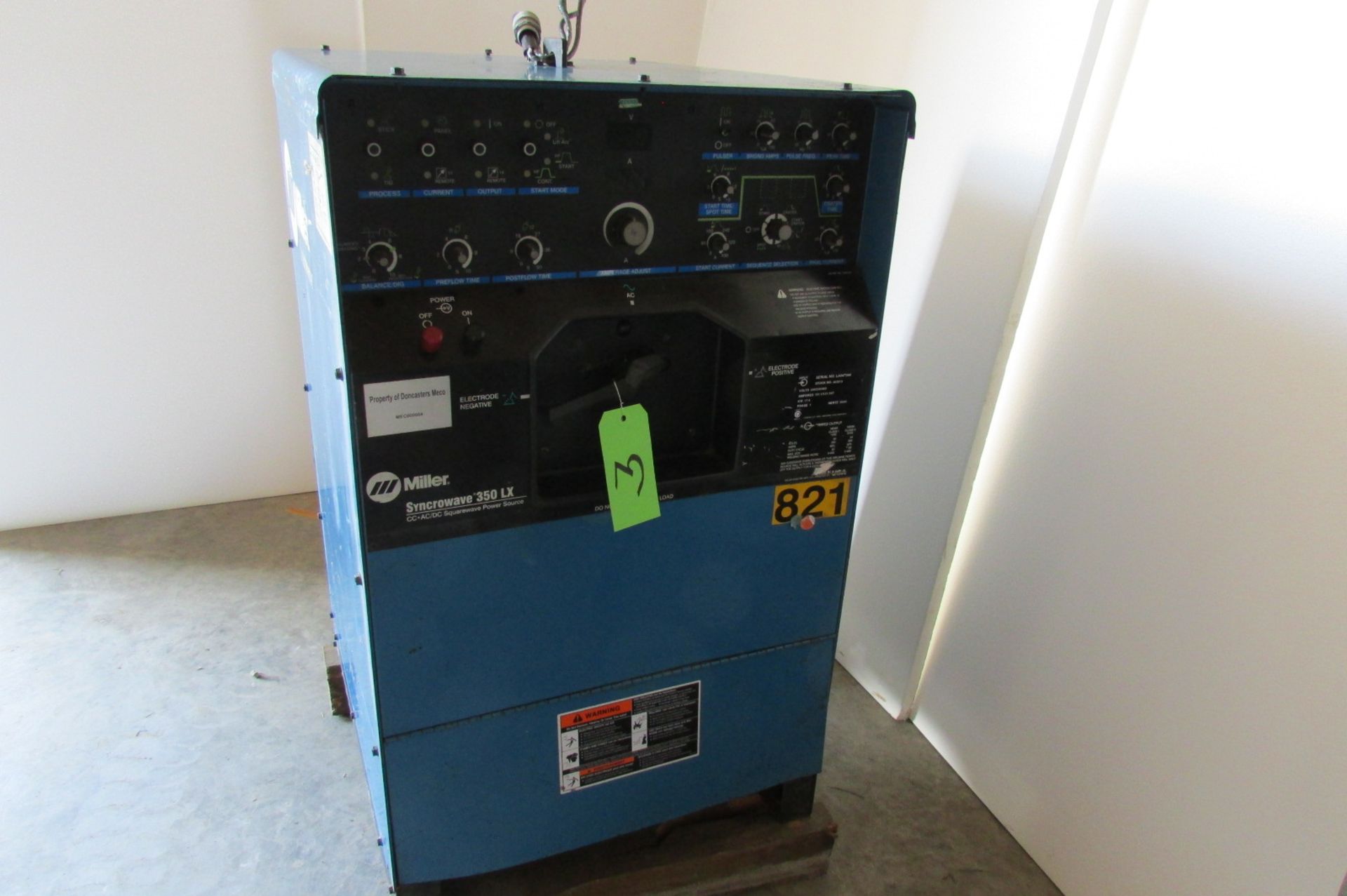 Miller Syncrowave 350 X Welder