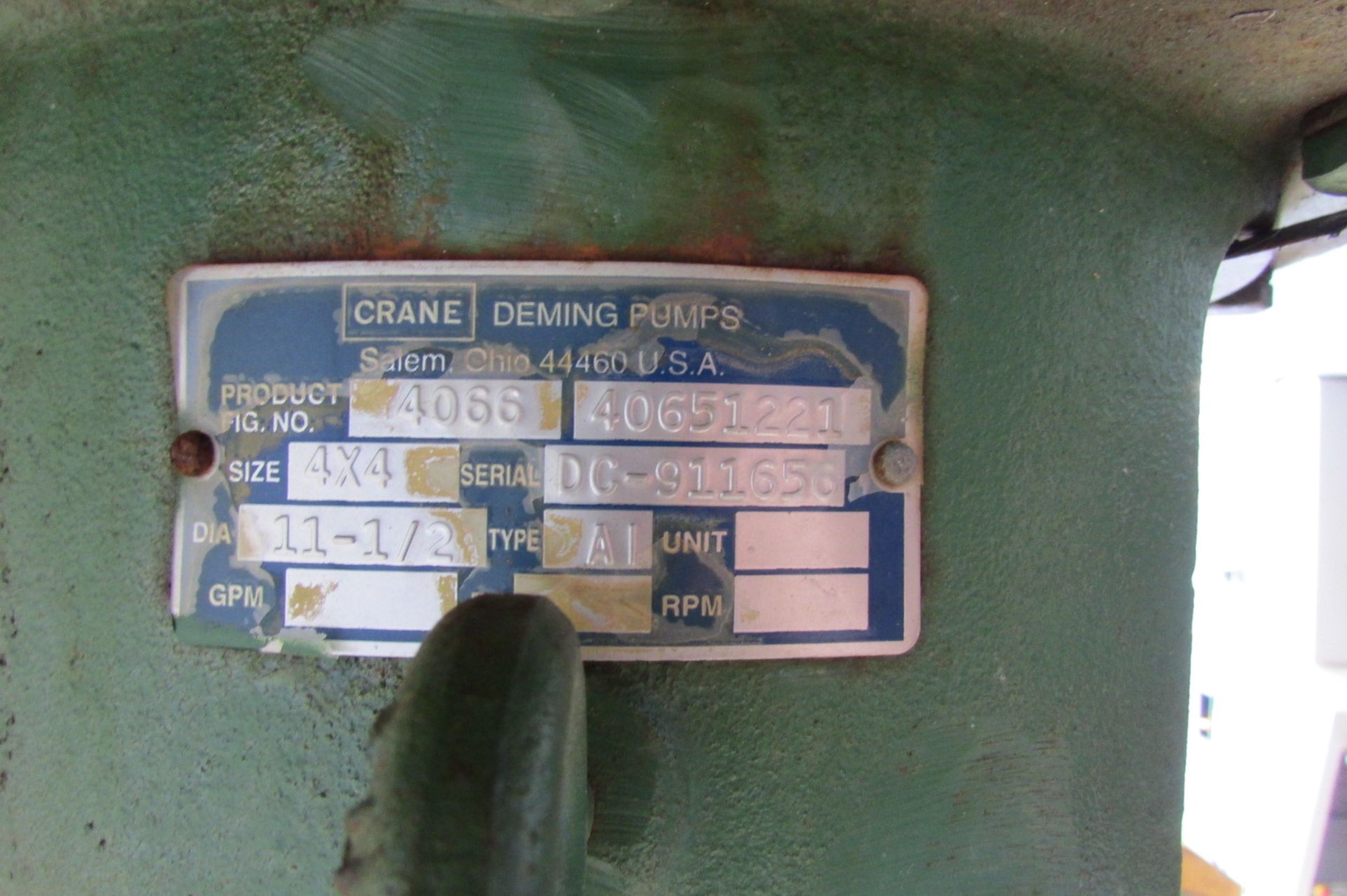 Crane Deming Pump - Image 3 of 3