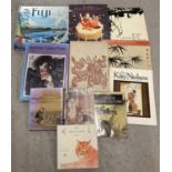 A collection of 11 hardback and paperback books relating to Oriental artists and artwork. To include
