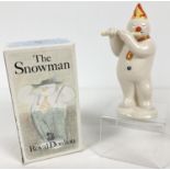Royal Doulton The Snowman Gift Collection ceramic figurine "Flautist Snowman". #DS10, complete