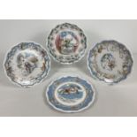 4 Royal Doulton The Snowman Gift Collection bone china collectors plates. Comprising: Walking in the