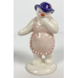 Lady Snowman #DS8 - ceramic figurine by Royal Doulton. From The Snowman Gift Collection 1985.