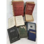 A collection of vintage and antique books to include Kelly's Directories, Mrs Beeton's All-About