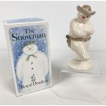 A Royal Doulton The Snowman Gift Collection ceramic figurine "Cowboy Snowman". #DS6, approx. 12.