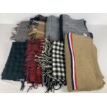 8 blanket scarves to by Weekday, Monki, Stockholm Atelier & H&M.