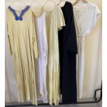 5 vintage theatre company Grecian style dresses/tunics.