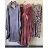 3 vintage theatre costume medieval/Renaissance style dresses/tunics. In varying colours and styles.