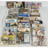 A collection of 26 assorted vintage tea card albums (unused) together with their complete sets of