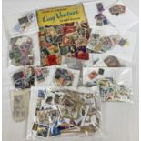 A Stanley Gibbons Gay Venture stamp album containing assorted vintage world stamps. Together with