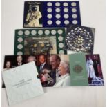 A 2007 Diamond Wedding £5 coin in blister pack, card presentation pack and sleeve. Together with a