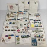 A box of approx. 200 assorted first day covers from the 1960's and 70's.