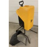 A JCB GSB1800 electrical garden chipper/shredder, approx. 96cm tall. Not tried & tested.