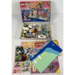 A boxed 1994 Lego system Paradisa construction set #6410 Cabana Beach. Complete with instructions