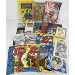 Collection of Approx 19 UK Comic Books. Mostly 1970s, by various independant UK Comics Producers and