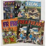 7 Freak Brothers comics. Issues 3, 4 & 5, together with 2 copies of 'Further Adventures of those