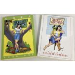 2 Liberty Meadows, Imagine comic book character hardback books by comic strip artist Frank Cho. Book