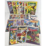 24 1980s UK Spider-Man comic books. To include 9 issues of The Amazing Spider-Man, 8 issues of Super