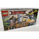 A sealed & unopened Lego The Ninjago Movie boxed construction set #70609. With original retail price