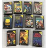 11 assorted vintage ZX Spectrum Mastertronic games in original cases. To include: Spectipede, BMX