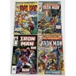 4 notable issues of The Invincible Iron Man comic book. Issues 77, 98, 99 & 200. Published by Marvel