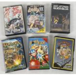 6 assorted vintage ZX Spectrum games in original cases. Comprising: Jet Set Willy 1 & 2, Ant Attack,