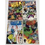 4 notable issues of The Incredible Hulk comic book. Issues 179, 272, 300 & 418. Published by