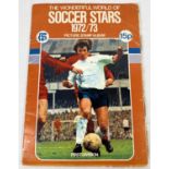 An FKS 1972/3 First Division The Wonderful World of Soccer Stars picture stamp album - Complete.