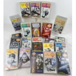 A collection of 22 assorted BBC Doctor Who VHS tapes featuring Patrick Troughton & William