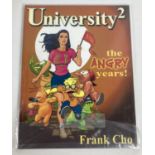 A 1999 edition of graphic novel "University 2 the Angry years!" featuring Liberty meadows, by