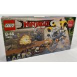 A sealed & unopened Lego The Ninjago Movie boxed construction set #70610. With original retail price