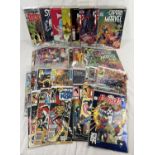 50 comic books by Marvel Comics. To include Moon Knight, Captain Marvel, Fantastic Four, Hulk,