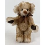 A 9.5" Limited Edition fully jointed mohair Grisly German teddy bear, named Vicky. With brown neck