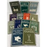 13 vintage 1940's varying title books from the Britain In Pictures range. Complete with dust