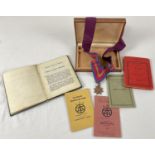 A collection of items relating to the Ancient Order of Druids. Comprising: Grand Lodge of England