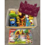 A quantity of assorted pre-school toys to include boxed Playskool Weebles Goldilocks Adventure