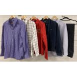 6 items of mens Ralph Lauren clothing. To include: shirts, trousers and jackets.
